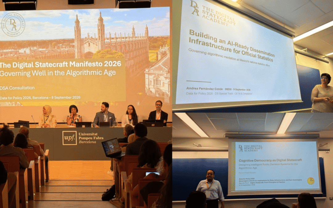 From principles to decisions: the Digital Statecraft track at Data for Policy 2026